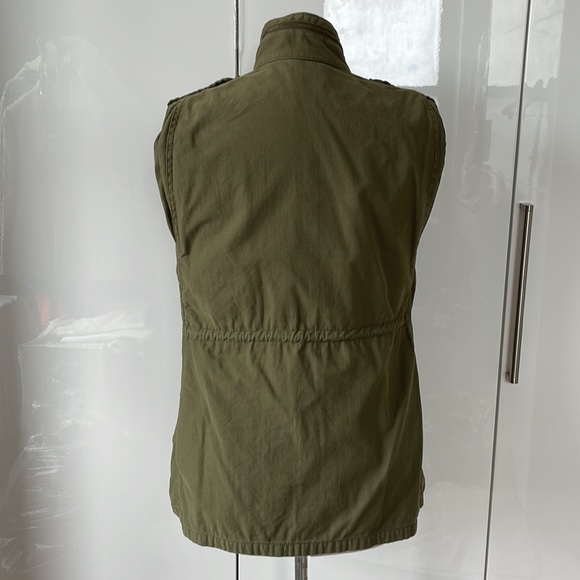 ZARA Women’s Vest Color-Khaki Size-Medium - Picture 4 of 6